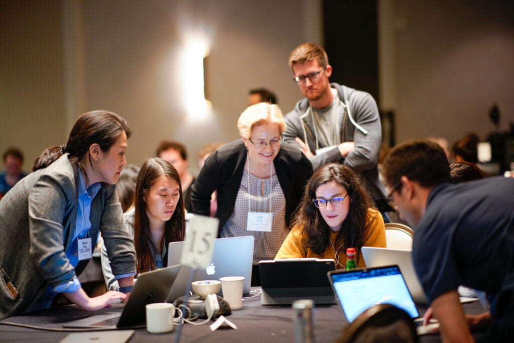 Participants in the kickoff event of the EOSS program (Berkeley, 2020)